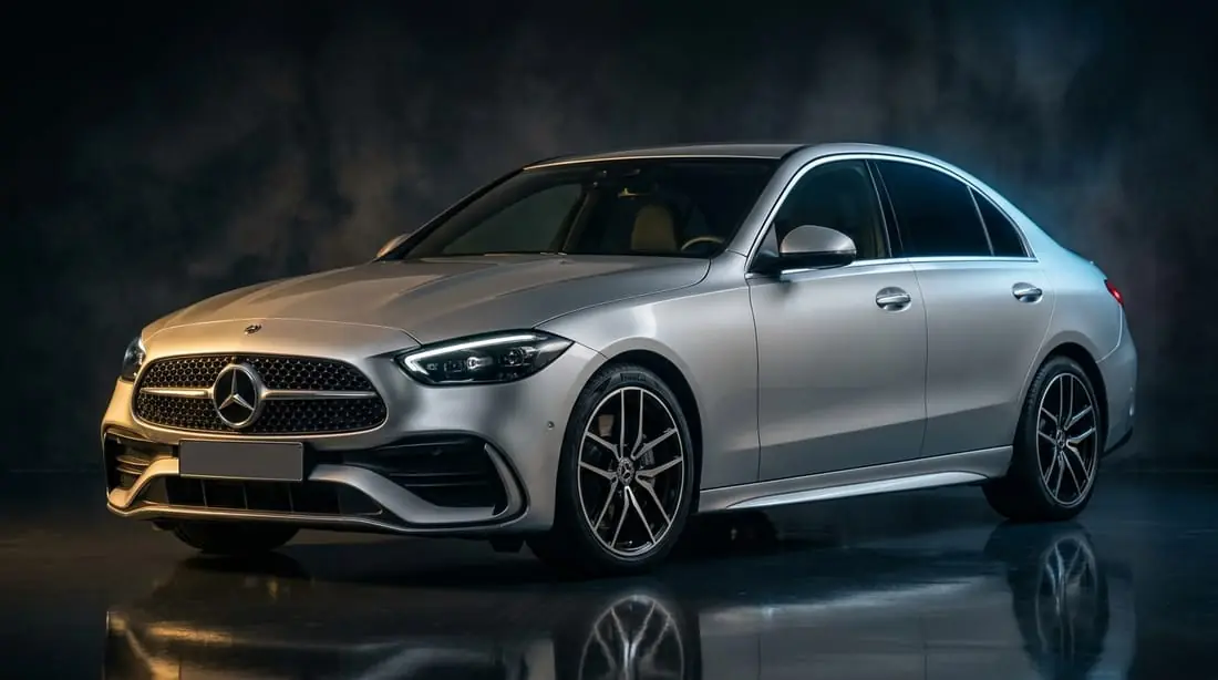 Rent a Mercedes C-Class in Gujrat — Compact Luxury Sedan